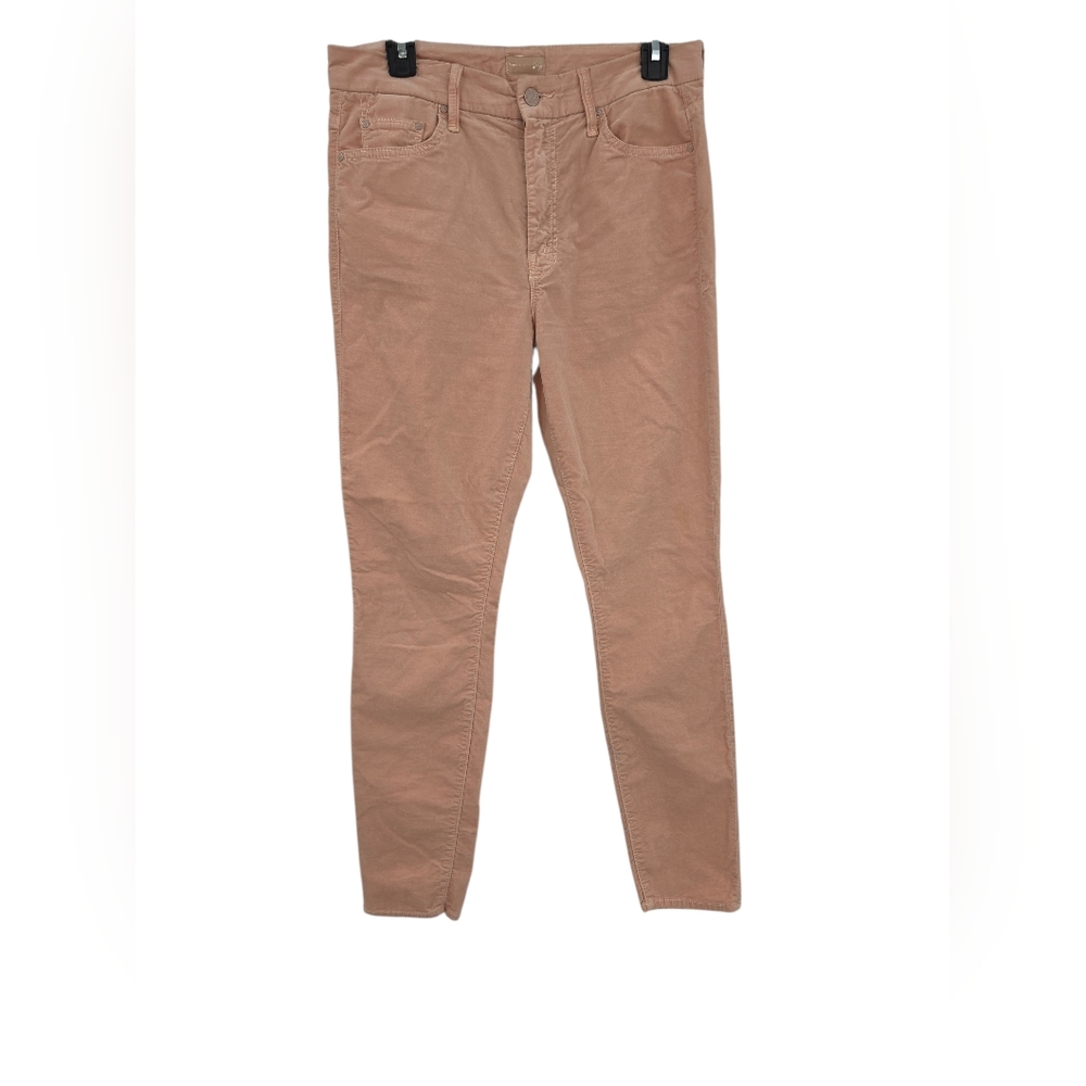 Mother High‎ Waisted Looker Petal Pink 29